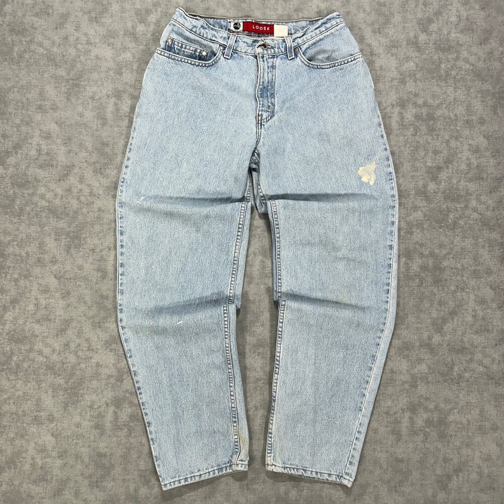 Vintage 1997 Levis SilverTab Loose Jeans Mens 30x32 Light Wash Denim